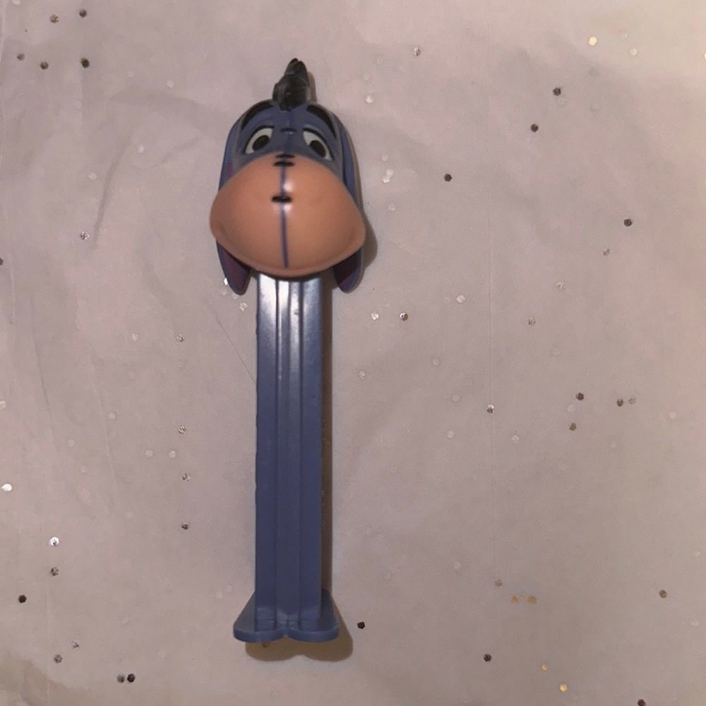 Vintage Disney Pez Candy Dispenser Eeyore, Footed, Cleaned